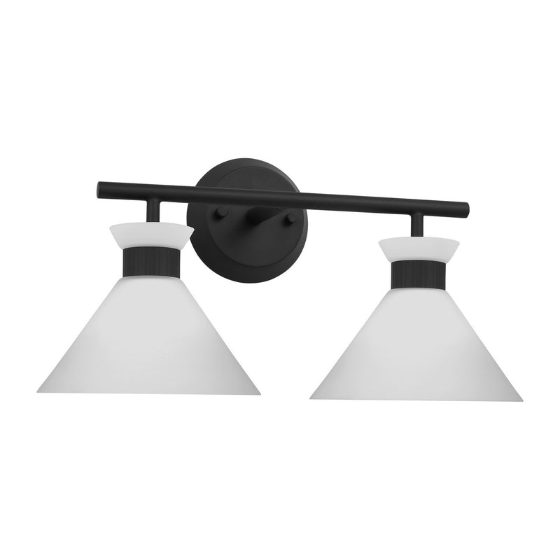 Visual Comfort Studio DJV1012MBK Belcarra Two Light Bath, Midnight Black Alternate Image 2.jpg