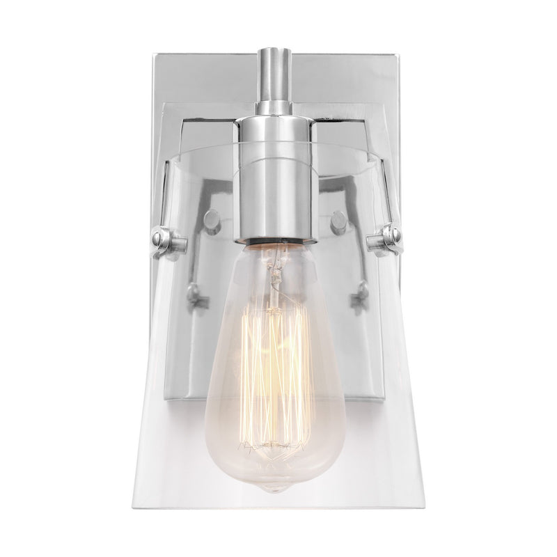 Visual Comfort Studio DJV1031CH Crofton One Light Wall Sconce, Chrome Alternate Image.jpg