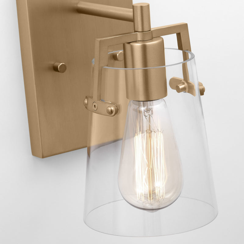 Visual Comfort Studio DJV1031SB Crofton One Light Wall Sconce, Satin Brass Alternate Image 3.jpg