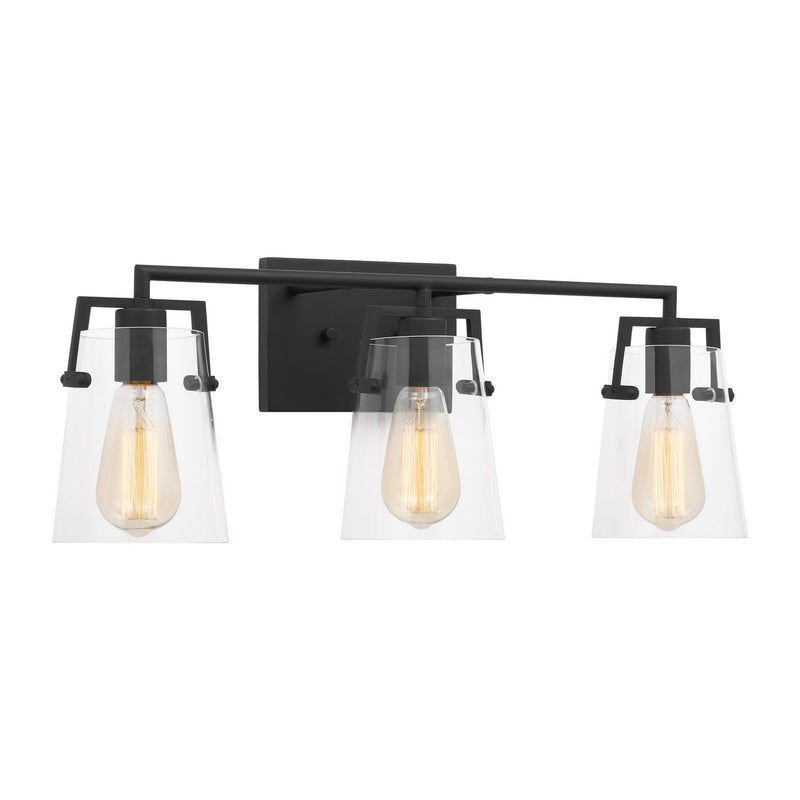 Visual Comfort Studio DJV1033MBK Crofton Three Light Bath, Midnight Black Alternate Image.jpg