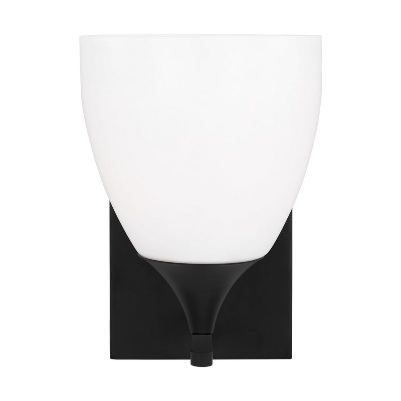 Visual Comfort Studio DJV1021MBK Toffino One Light Wall Sconce, Midnight Black Alternate Image.jpg