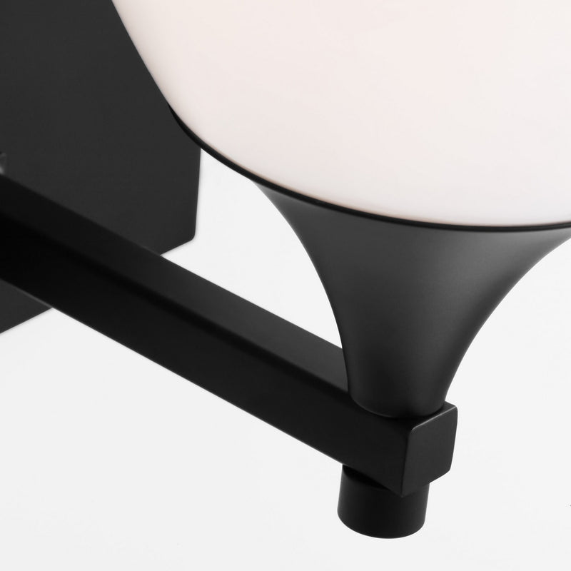 Visual Comfort Studio DJV1021MBK Toffino One Light Wall Sconce, Midnight Black Alternate Image 3.jpg