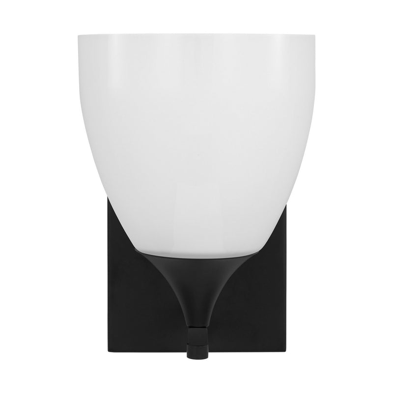 Visual Comfort Studio DJV1021MBK Toffino One Light Wall Sconce, Midnight Black Alternate Image.jpg