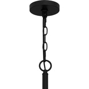 Quoizel ABR5128MBK Abner 12 Light Chandelier, Matte Black Alternate Image.jpg