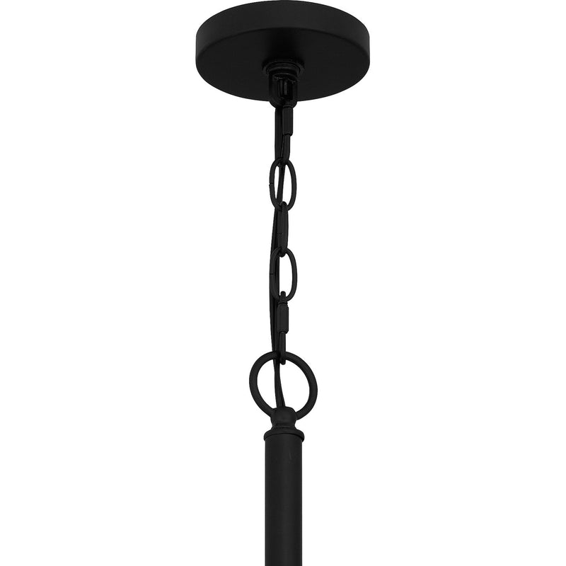 Quoizel ABR5132MBK Abner 18 Light Chandelier, Matte Black Alternate Image.jpg