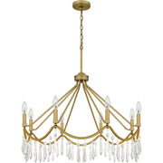 Quoizel AID5030AB Airedale Eight Light Chandelier, Aged Brass Alternate Image.jpg