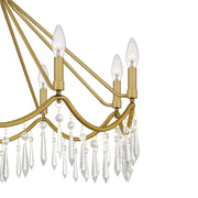 Quoizel AID5030AB Airedale Eight Light Chandelier, Aged Brass Alternate Image 4.jpg