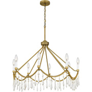 Quoizel AID5030AB Airedale Eight Light Chandelier, Aged Brass Alternate Image 7.jpg