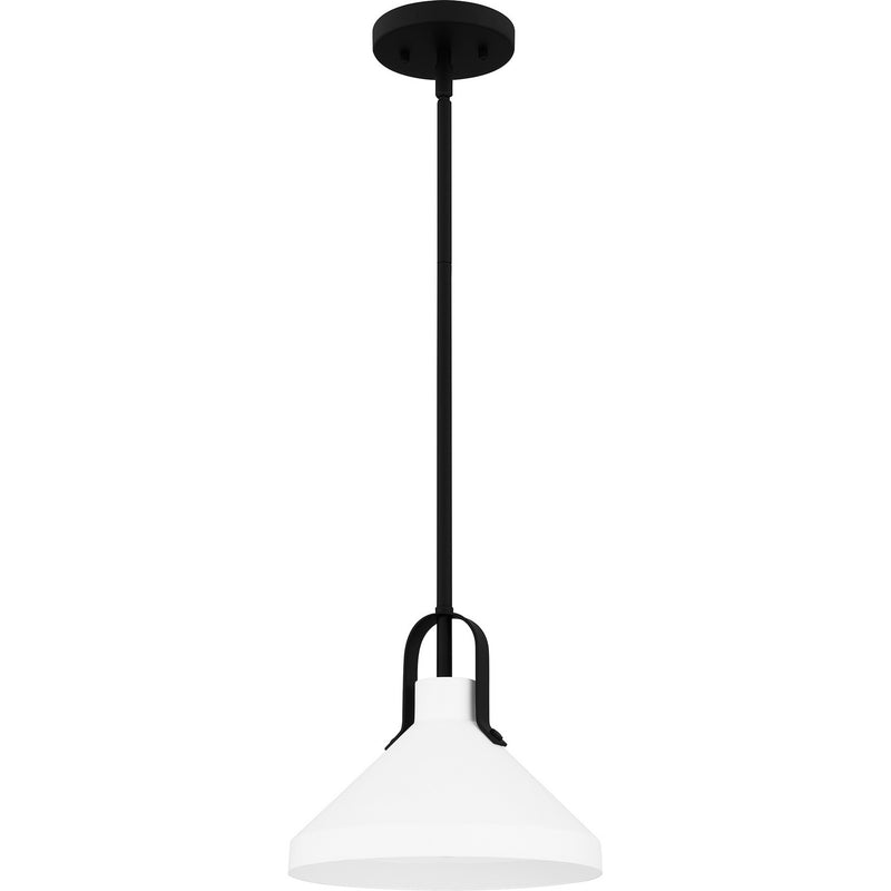 Quoizel BIK1510MBK Brink One Light Pendant, Matte Black Alternate Image.jpg