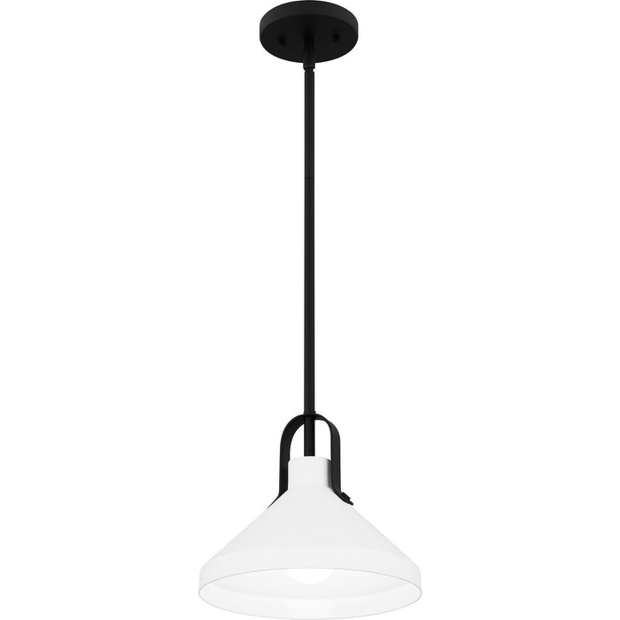 Quoizel BIK1510MBK Brink One Light Pendant, Matte Black Alternate Image 3.jpg