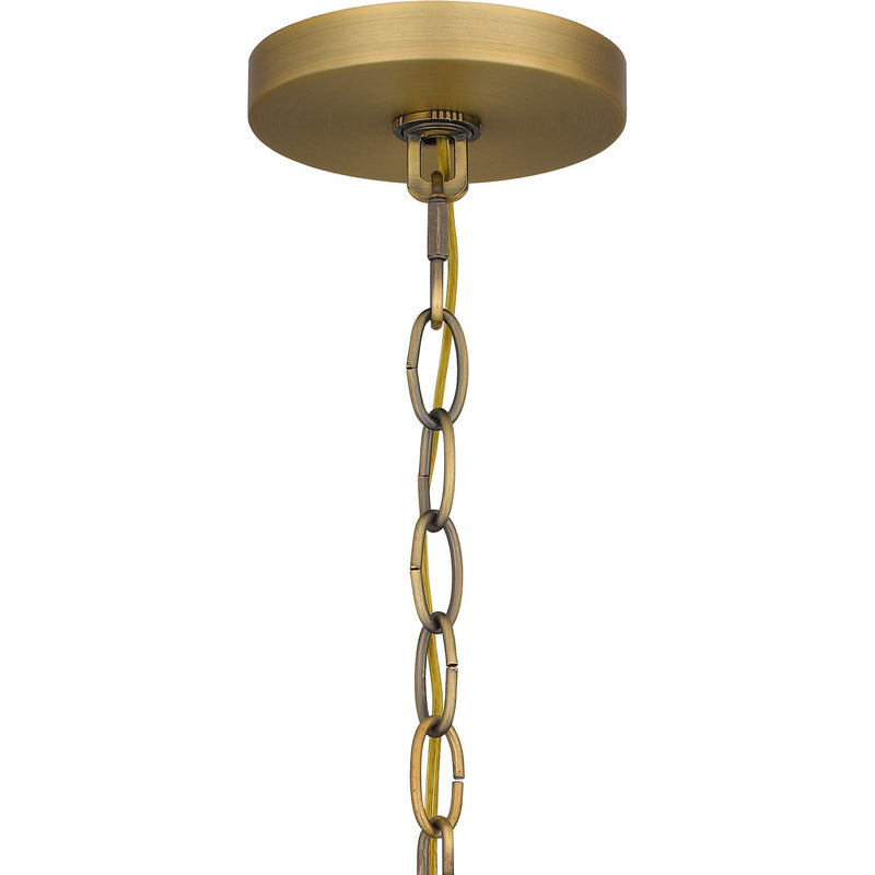 Quoizel BTY5026AB Beatty Five Light Chandelier, Aged Brass Alternate Image.jpg