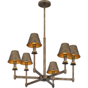 Quoizel CRO5026SU Cross Six Light Chandelier, Statuary Bronze Alternate Image 3.jpg