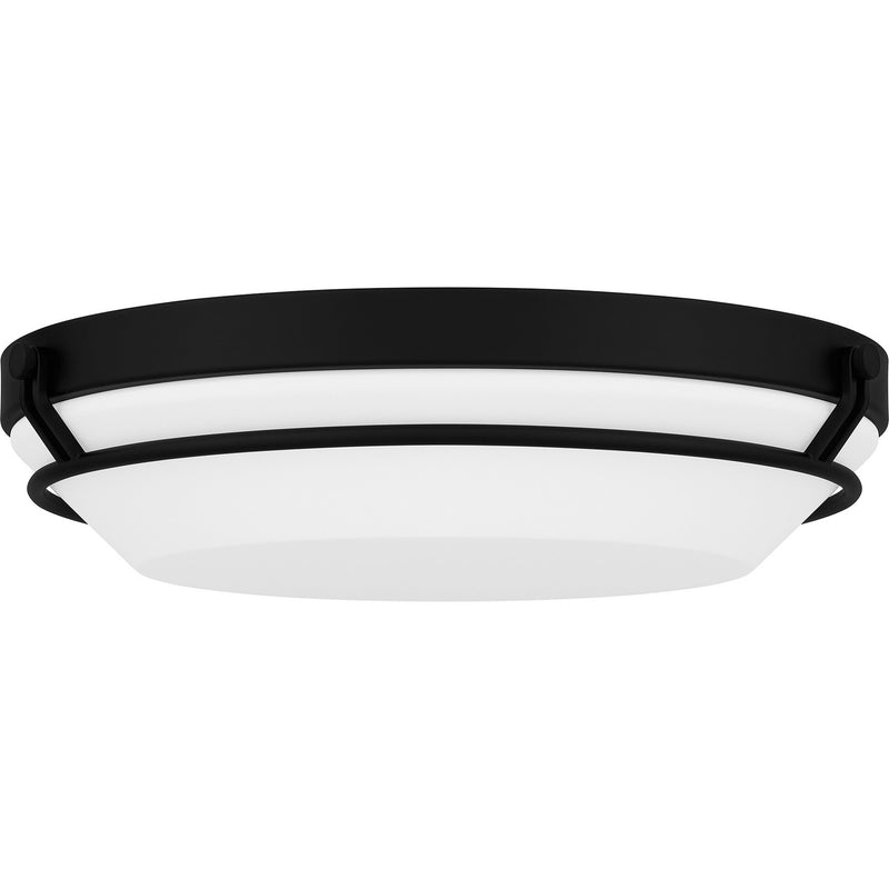 Quoizel DNB1616MBK Dunbar LED Flush Mount, Matte Black Alternate Image.jpg