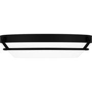 Quoizel DNB1616MBK Dunbar LED Flush Mount, Matte Black Alternate Image 2.jpg