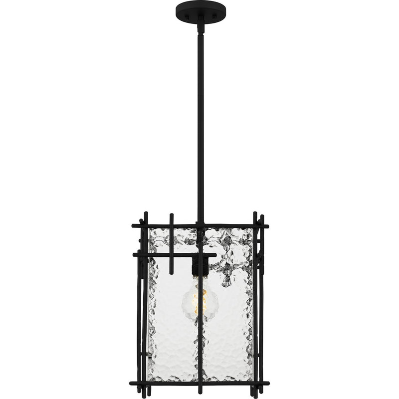 Quoizel DPN1512MBK Daphne One Light Pendant, Matte Black Alternate Image 2.jpg
