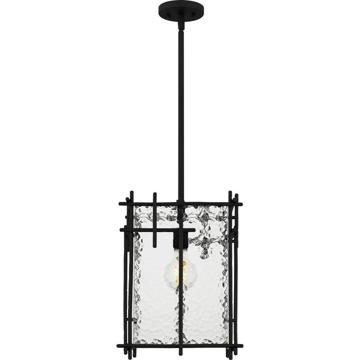 Quoizel DPN1512MBK Daphne One Light Pendant, Matte Black Alternate Image 2.jpg