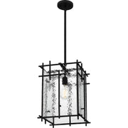 Quoizel DPN1512MBK Daphne One Light Pendant, Matte Black Alternate Image 3.jpg