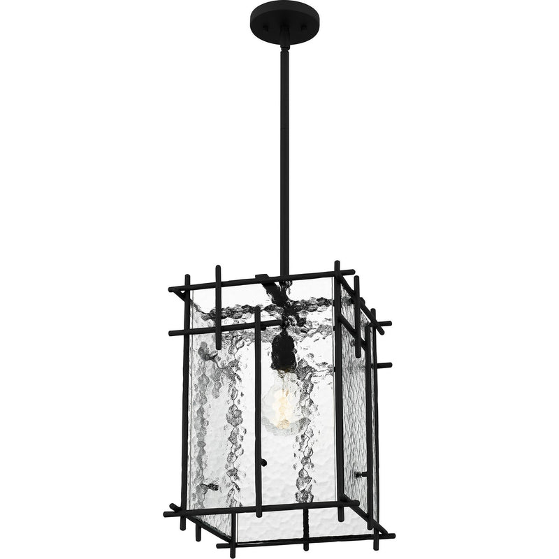 Quoizel DPN1512MBK Daphne One Light Pendant, Matte Black Alternate Image 3.jpg