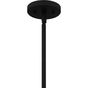 Quoizel DPN1512MBK Daphne One Light Pendant, Matte Black Alternate Image.jpg