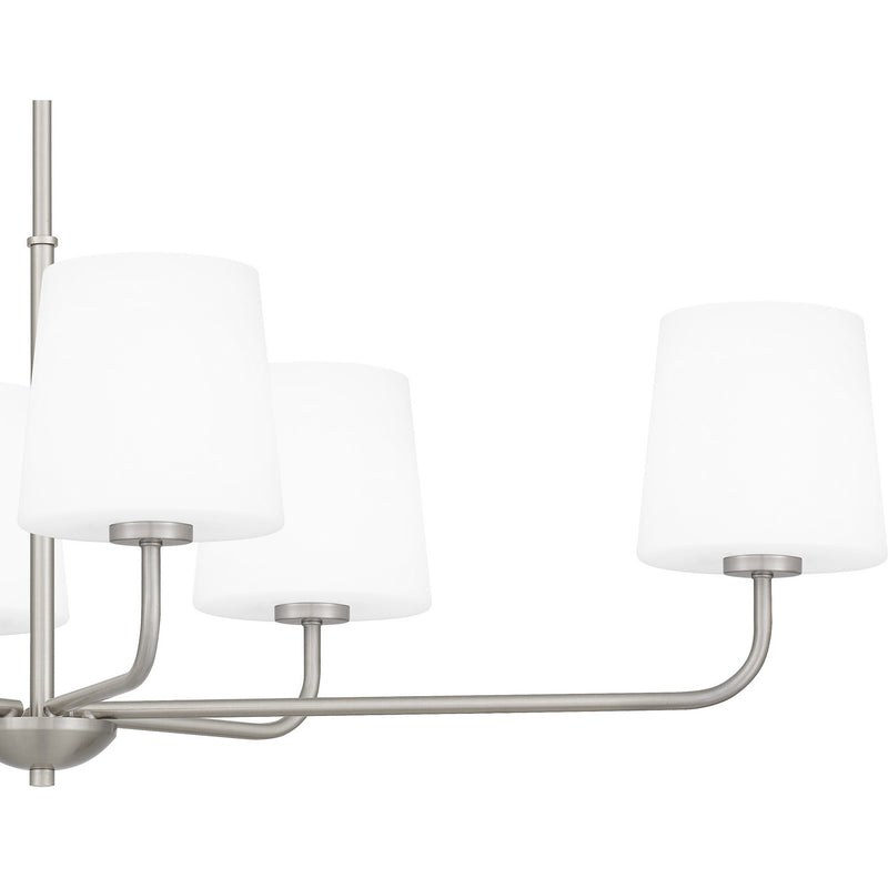 Quoizel GGR642BN Gallagher Six Light Linear Chandelier, Brushed Nickel Alternate Image 4.jpg