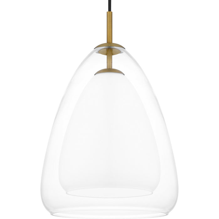 Quoizel PCAER1511AB Aero One Light Pendant, Aged Brass Alternate Image 4.jpg