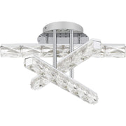 Quoizel PCCME1718C Comet LED Semi Flush Mount, Polished Chrome Alternate Image.jpg