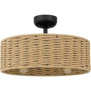 Quoizel QFA6201MBK Islander Ceiling Fan, Matte Black Alternate Image.jpg