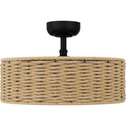 Quoizel QFA6201MBK Islander Ceiling Fan, Matte Black Alternate Image 2.jpg