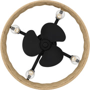 Quoizel QFA6201MBK Islander Ceiling Fan, Matte Black Alternate Image 4.jpg