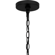 Quoizel QP6161MBK Teton Five Light Pendant, Matte Black Alternate Image.jpg
