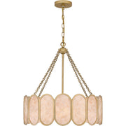 Quoizel QP6170LG Amalia Four Light Pendant, Light Gold Alternate Image 2.jpg