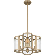 Quoizel QP6193BGD Renee Four Light Pendant, Bronze Gold Alternate Image 3.jpg