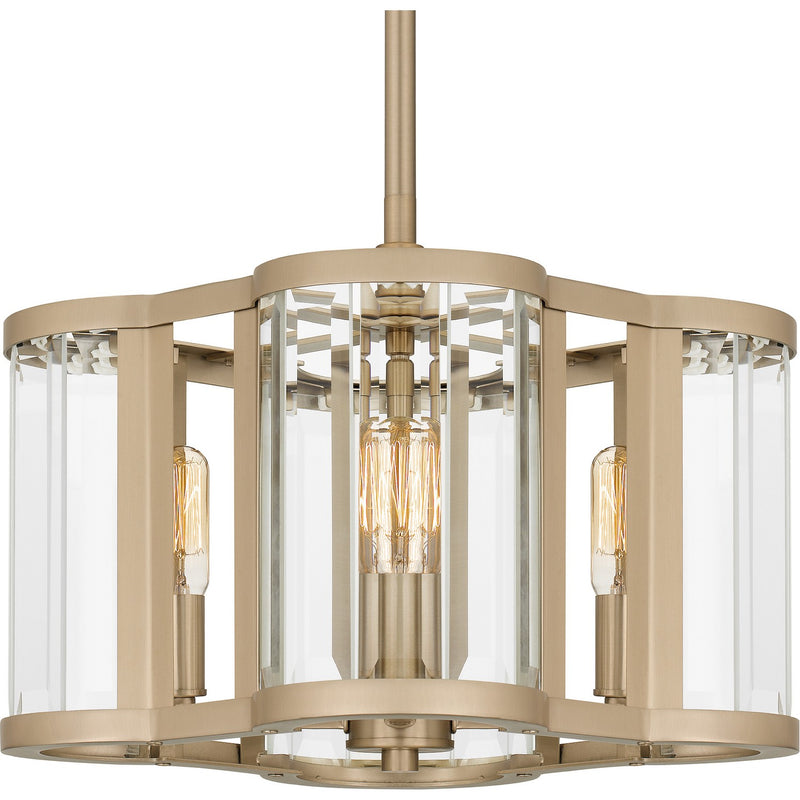 Quoizel QP6193BGD Renee Four Light Pendant, Bronze Gold Alternate Image 4.jpg