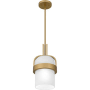 Quoizel QPP6174AB Duval One Light Mini Pendant, Aged Brass Alternate Image 2.jpg