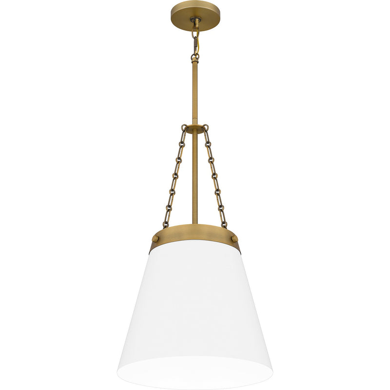 Quoizel QPP6183AB Alwyn One Light Pendant, Aged Brass Alternate Image 3.jpg