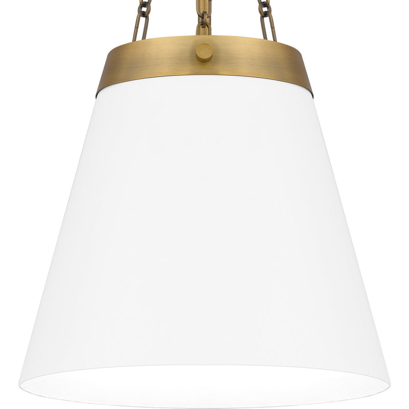 Quoizel QPP6183AB Alwyn One Light Pendant, Aged Brass Alternate Image 4.jpg