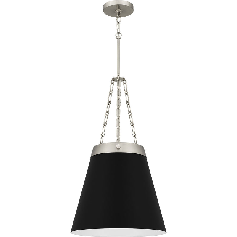 Quoizel QPP6183BN Alwyn One Light Pendant, Brushed Nickel Alternate Image.jpg