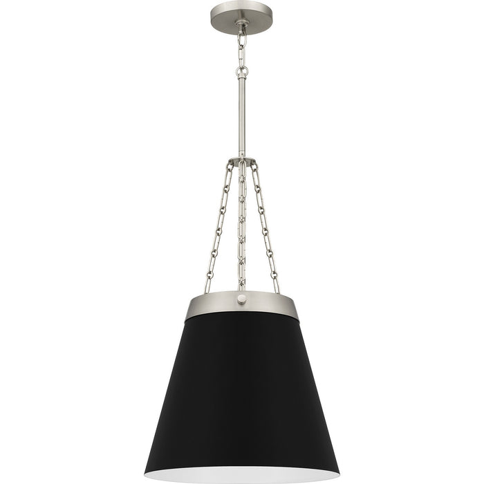 Quoizel QPP6183BN Alwyn One Light Pendant, Brushed Nickel Alternate Image.jpg