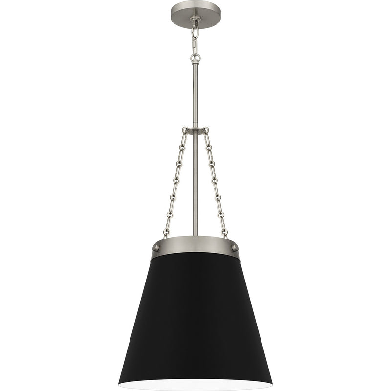 Quoizel QPP6183BN Alwyn One Light Pendant, Brushed Nickel Alternate Image 2.jpg