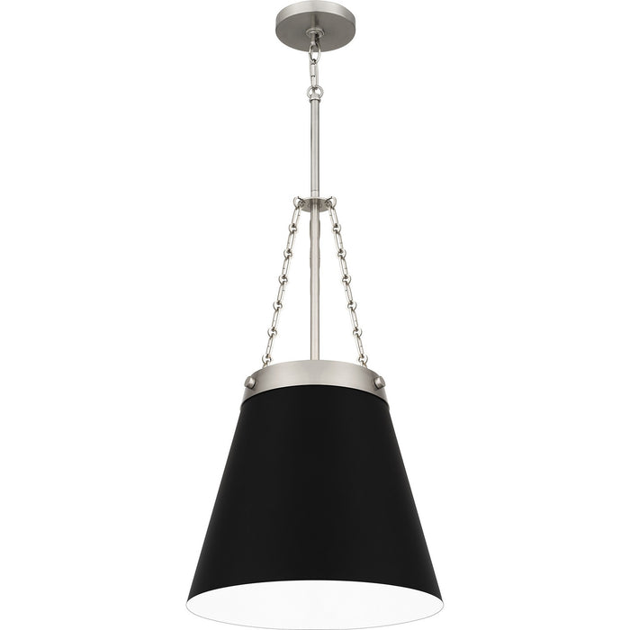 Quoizel QPP6183BN Alwyn One Light Pendant, Brushed Nickel Alternate Image 3.jpg