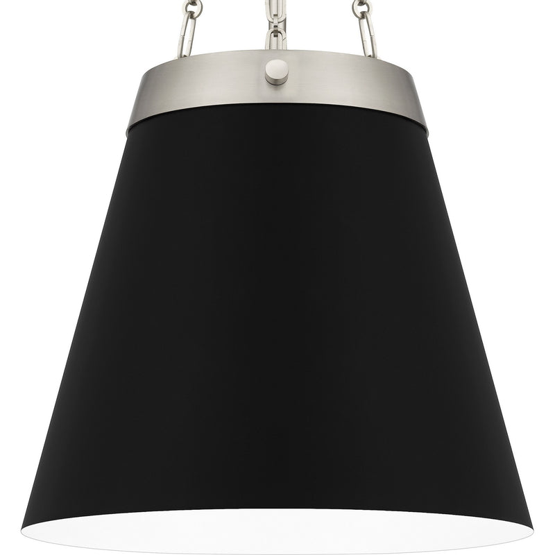 Quoizel QPP6183BN Alwyn One Light Pendant, Brushed Nickel Alternate Image 4.jpg