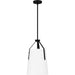 Quoizel QPP6192MBK Faye One Light Pendant, Matte Black Alternate Image 2.jpg