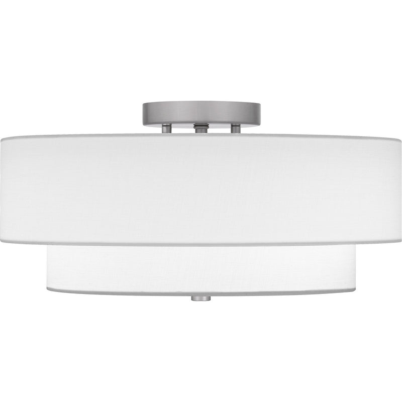Quoizel QSF6177BN Prewett Two Light Semi Flush Mount, Brushed Nickel Alternate Image 2.jpg