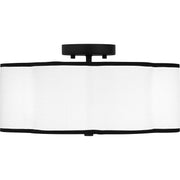 Quoizel QSF6179MBK Mabry Four Light Semi Flush Mount, Matte Black Alternate Image 2.jpg