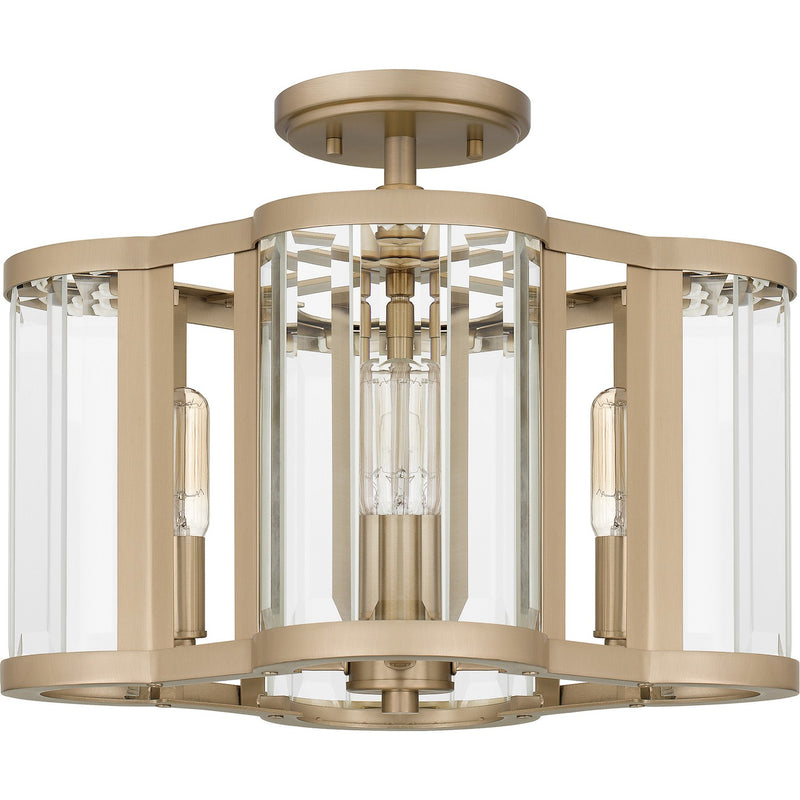 Quoizel QSF6193BGD Renee Four Light Semi Flush Mount, Bronze Gold Alternate Image.jpg