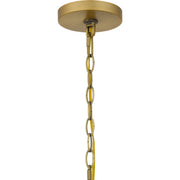Quoizel SDY5028AB Sunday Six Light Chandelier, Aged Brass Alternate Image.jpg