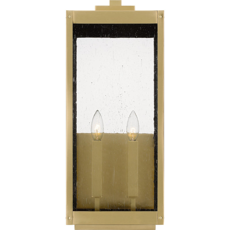 Quoizel WVR8409A Westover Two Light Outdoor Wall Mount, Antique Brass Alternate Image 2.jpg