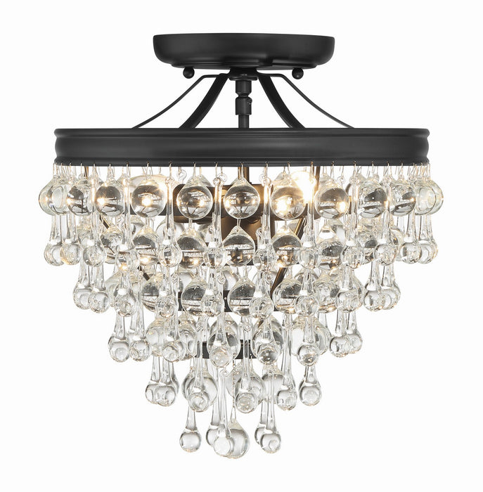 Crystorama 130-MK_CEILING Calypso Three Light Semi Flush Mount Matte Black Alternate Image 2.jpg
