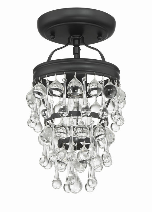 Crystorama 131-MK_CEILING Calypso One Light Semi Flush Mount Matte Black Alternate Image.jpg