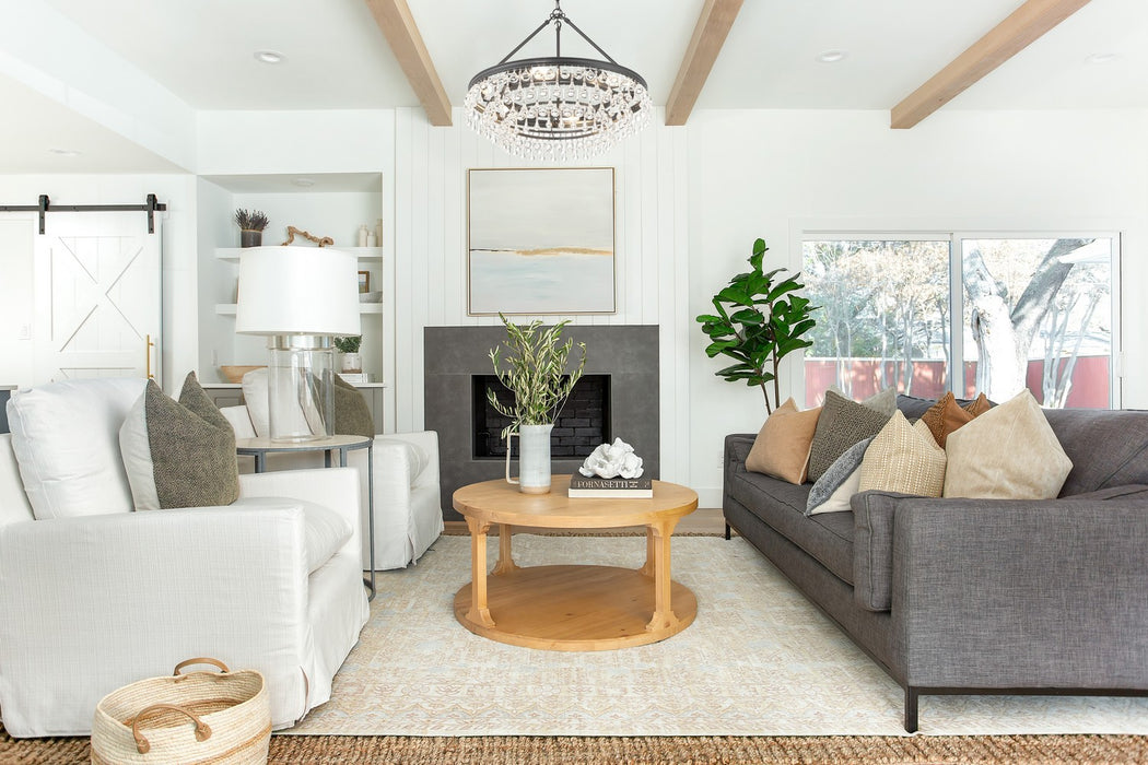 Crystorama 237-MK Calypso Six Light Chandelier Matte Black Alternate Image 4.jpg